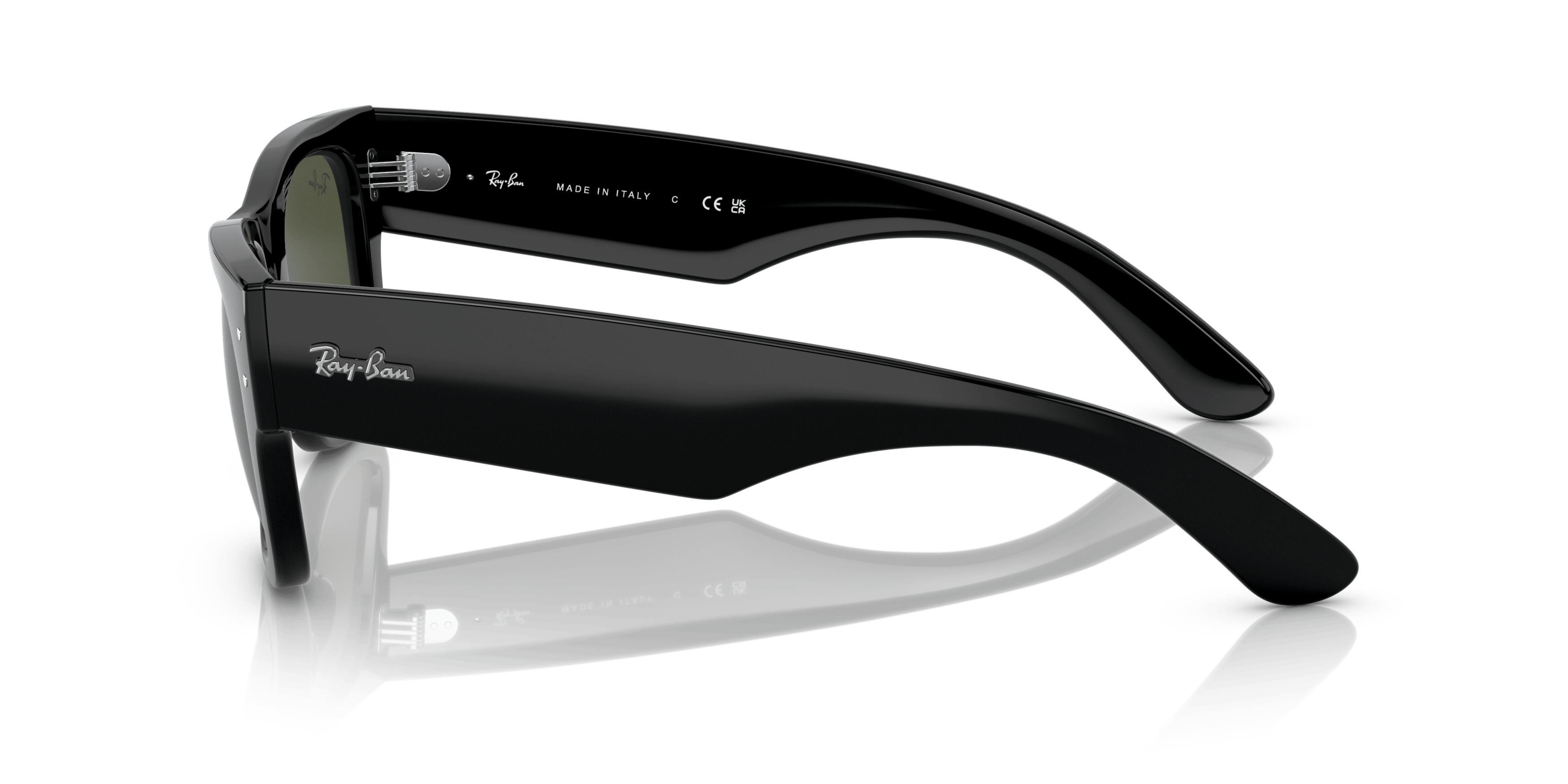 Ray-Ban RB0840S 901/31 Mega Wayfarer laterale