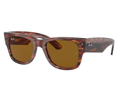 Ray-Ban RB0840S 954/33 Mega Wayfarer vista tre quarti