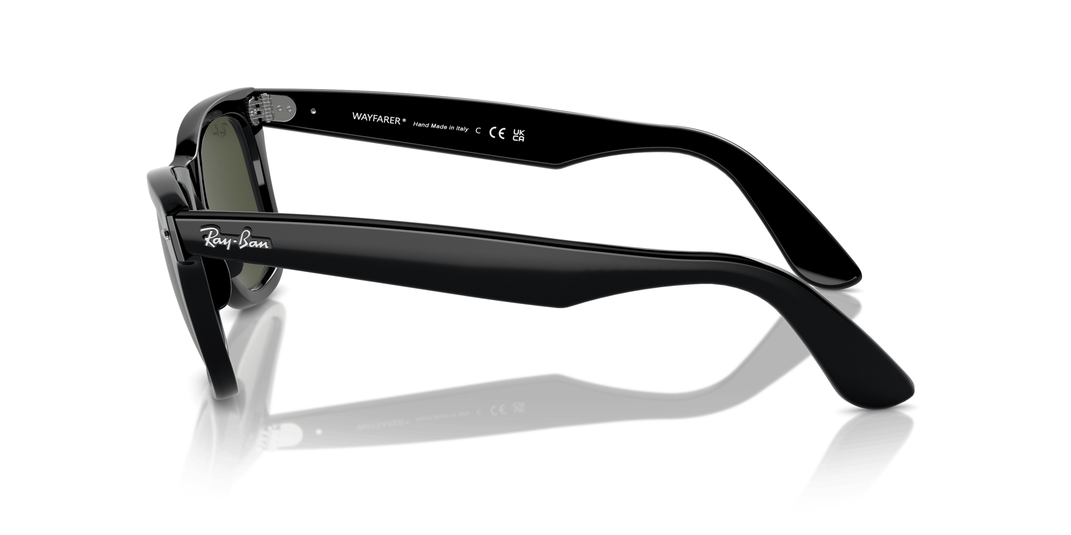 Ray-Ban RB2140 901 Original Wayfarer laterale