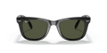 Ray-Ban RB4105 601 Folding Wayfarer frontale